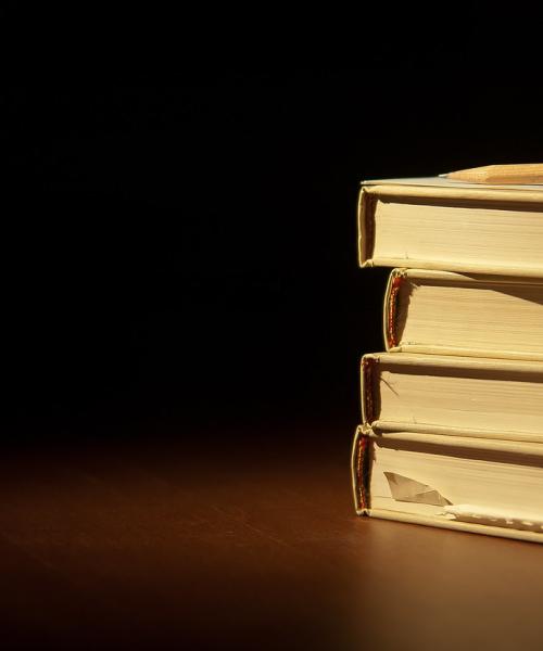 stack of books